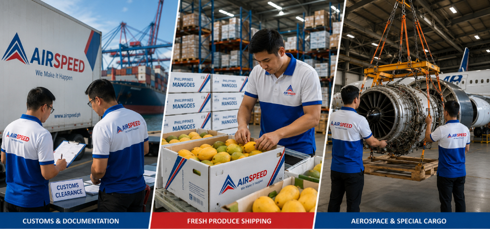 Airspeed end-to-end logistics handling regulated, perishable, and time-critical cargo in the Philippines